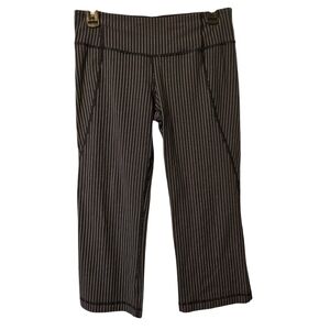 Lululemon Pin Strip Capris